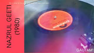 Alga Koro Go Khopar Badhon Nazrul Geeti 1980 Md Rafi LY amp MD KAZI NAZRUL ISLAM Vinyl 320kbps [upl. by Enrahs]