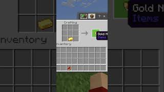 How To Make A Glistering Melon In Minecraft Shorts [upl. by Lahcym283]