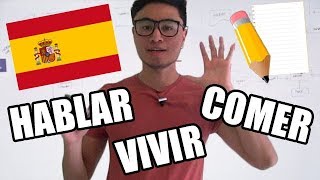 APRENDA A CONJUGAR TODOS OS VERBOS EM ESPANHOL [upl. by Monie]