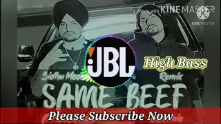 Samebeef DJ remix song  Sidhumoosewala new song  New panjabi Song 2020  Jbl DJ remix song [upl. by Esinrahs]