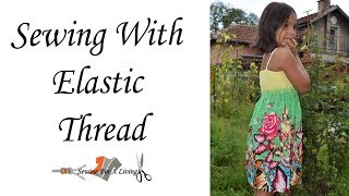 Sewing with Shirring Elastic [upl. by Hadwin946]