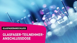 Ein Blick hinter die Technik der GlasfaserTeilnehmerAnschlussdose [upl. by Nivlek]