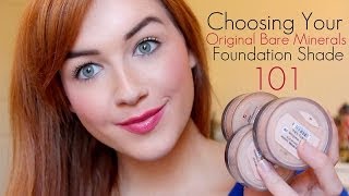 Bare Minerals Original Foundation Color Matching 101  Extra Tips [upl. by Edmond146]