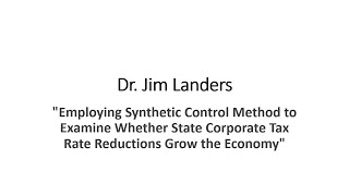 04152024 Colloquium Presentation by Dr Jim Landers [upl. by Moonier]