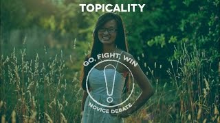 Topicality Part 1 The Basics [upl. by Elvah]