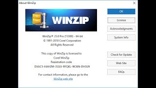 How to Install Winzip 23 0 Full Guide Tutorial [upl. by Shanon]