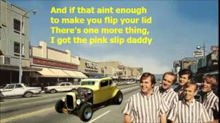 Little Deuce Coupe Beach Boys with Lyrics [upl. by Pachston457]