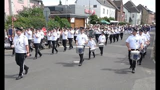 Schützenfest 2024 in NeussHolzheim Die Regimentabnahme in am 07 Juli [upl. by Alger]