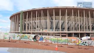 Andrade Gutierrez  Mané Garrincha  Um passeio pelo Estádio Nacional de Brasília [upl. by Araminta]