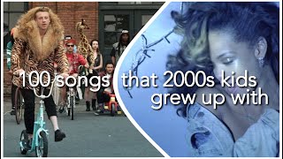 100 SONGS THAT 2000S KIDS GREW UP WITH  SPOTIFY PLAYLIST [upl. by Jehoash32]