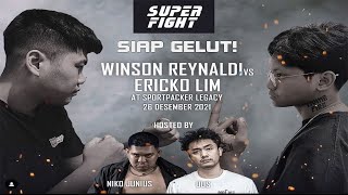 Winson Reynaldi vs Ericko Lim Tiket Sudah Terjual Uus  Niko Jadi Host Siap Duel [upl. by Collier]