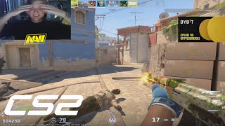 CS2  s1mple INSANE Comeback Mirage  CounterStrike 2 Premier [upl. by Consuelo]