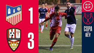 RESUMEN  CDA Navalcarnero 13 UD Logroñés  Copa del Rey  Primera Eliminatoria [upl. by Esinert]