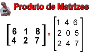 GRINGS  Produto de Matrizes ou Multiplicação de Matrizes  Aula 3 [upl. by Tine]