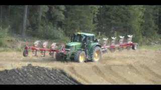 John deere tractor with exclusive LAFORGE dynacontour system and Automatic Sequence Activation [upl. by Ailet]