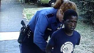 Police terrorize 7 year old child arrested Run Kevin [upl. by Alleinad]