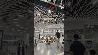 Universiade station Shenzhen China Amazing [upl. by Ameyn]