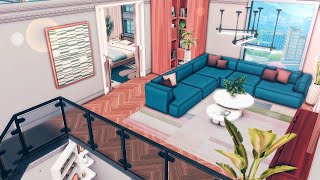 Sims 4 CC Apartment Renovation  Speedbuild  CC [upl. by Bowne825]