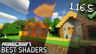 TOP 5 Shaders for Minecraft 1165 [upl. by Aciretnahs]