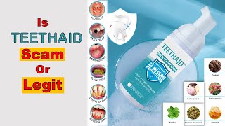 Teethaid Mouthwash scam explained  Teethaid Mouthwash Reviews [upl. by Symon]