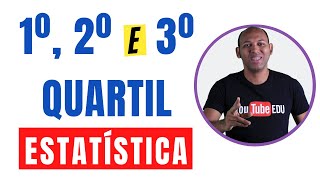 1º 2º e 3º QUARTIL ✅ ESTATÍSTICA [upl. by Eire916]