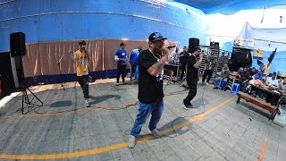 Adn ft Arte Elegante  En Vivo En Cárcel San Felipe 2015  Junto a PEAKYZEPAM [upl. by Dohsar]