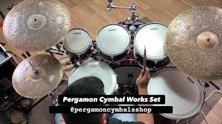 Pergamon Cymbals Pergamon Cymbal Works Set [upl. by Ahsehyt622]