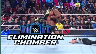 Brock Lesnar Vs Bobby Lashley Elimination Chamber Full Match [upl. by Huckaby]