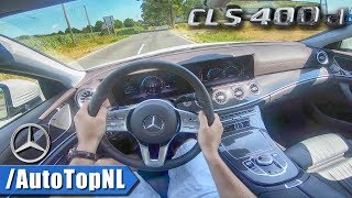 2019 Mercedes Benz CLS 400d AMG Line POV Test Drive by AutoTopNL [upl. by Canning]