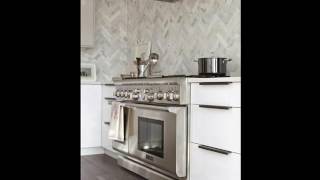 White Herringbone Porcelain Mosaic Tile [upl. by Esoranna]