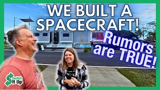 We BUILT a SPACECRAFT Tampa RV Show 2024 [upl. by Ralyks]