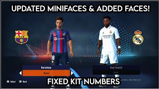 FIFA 14  Season 2023 Faces Minifaces amp Kit Numbers Fix [upl. by Silera]