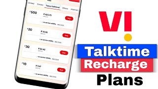 Vi TalkTime Recharge Plan  Vi Only Calling Plans  Vi 99 Recharge Plan  VI [upl. by Elletnahs840]