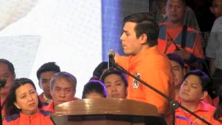 Isko Moreno Manila proclamation speech Part 1 of 2 [upl. by Ainekahs]