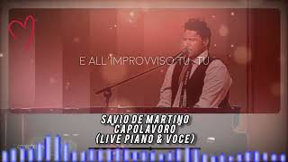 Sanremo 2024  IL VOLO  Capolavoro  LIVE  Savio De Martino [upl. by Milewski]