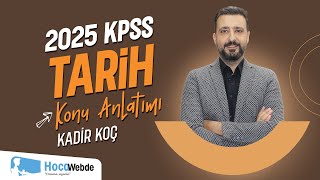 73 KPSS 2025 TARİH KADİR KOÇ İSLAMİYET ÖNCESİ TÜRK TARİHİ  1 [upl. by Willcox]