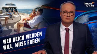 Wieso die Reichen immer reicher werden – und was sich darum ändern muss  heuteshow vom 01112024 [upl. by Eiggam]