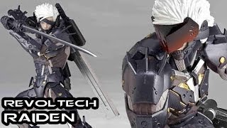 Revoltech Metal Gear Rising Revengeance RAIDEN Figure Review [upl. by Cecelia]