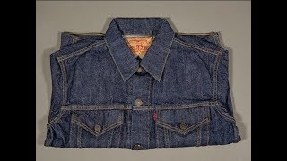 TCB JEANS 60S 3RD TYPE TRUCKER DENIM JACKET  удачная куртка в стиле 60х [upl. by Dorice]