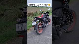 Apache 160 4v review after riding 6000 km 😅  Tvs apache1604v apache automobile [upl. by Aitnyc]