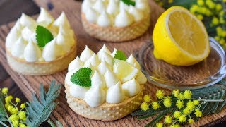 ТАРТ с лимонным курдом и заварным кремом ☆ Lemon tart [upl. by Maris]