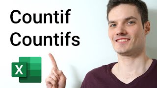 How to use COUNTIF and COUNTIFS in Microsoft Excel [upl. by Gold930]