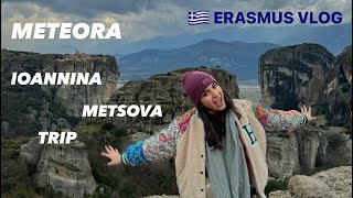 YUNANİSTAN’DA GEZİLECEK YERLER  METEORA VE IOANNINA GEZİSİ  ERASMUS VLOG🏛️☀️🏞️🫶🏻 [upl. by Gratia668]