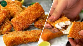 Crispy and Spicy Finger Fish Recipe  A Restaurant Style Finger Fish [upl. by Iv408]