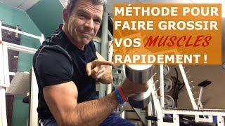 Comment Faire Grossir ses Muscles Rapidement  Hypertrophie Phase Excentrique [upl. by Ahsiekyt]