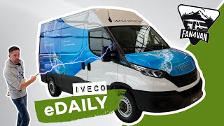 Iveco eDAILY  Alle Infos zum neuen ElektroTransporter [upl. by Gunnar]