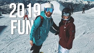 Winter FUN 2019  Kronplatz  Val Gardena [upl. by Wappes770]