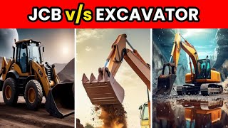 जेसीबी vs चैन जेसीबी  JCB Vs EXCAVATOR  shorts [upl. by Victory]