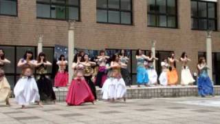 Kanda University bellydancers [upl. by Kerrin]