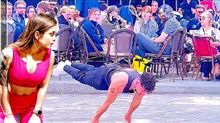 Shocking Calisthenics Public Reaction [upl. by Einatirb]